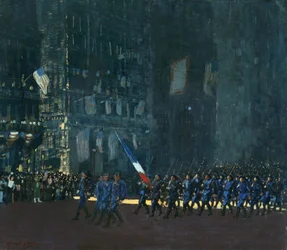 Diablos azules en la Quinta Avenida